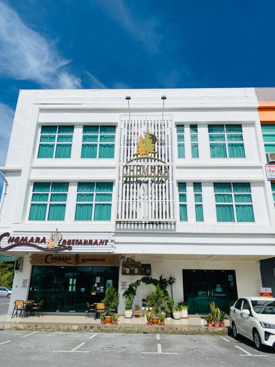 Chemara Boutique Hotel Miri Exteriér fotografie